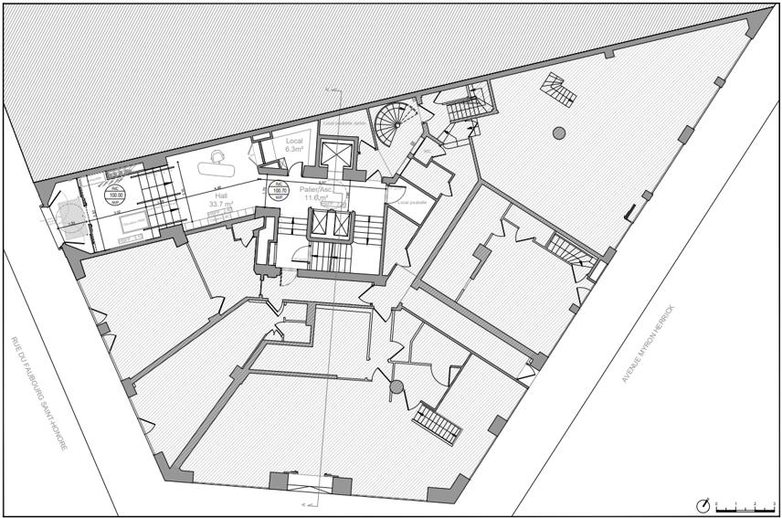 Bureau Paris 3305m² Location bureau Paris OLBUR2310558 1